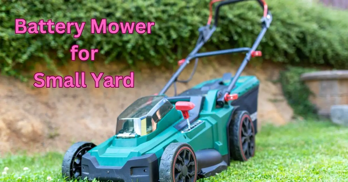 Battery Lawn Mower Small Yard The Gardener's Shed