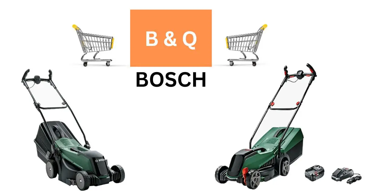 Bosch Cordless Lawn Mower B&Q The Gardener's Shed